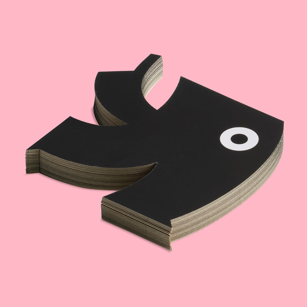 Gestanste kaarten drukken