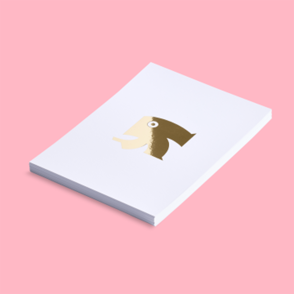 Kaarten met foliedruk