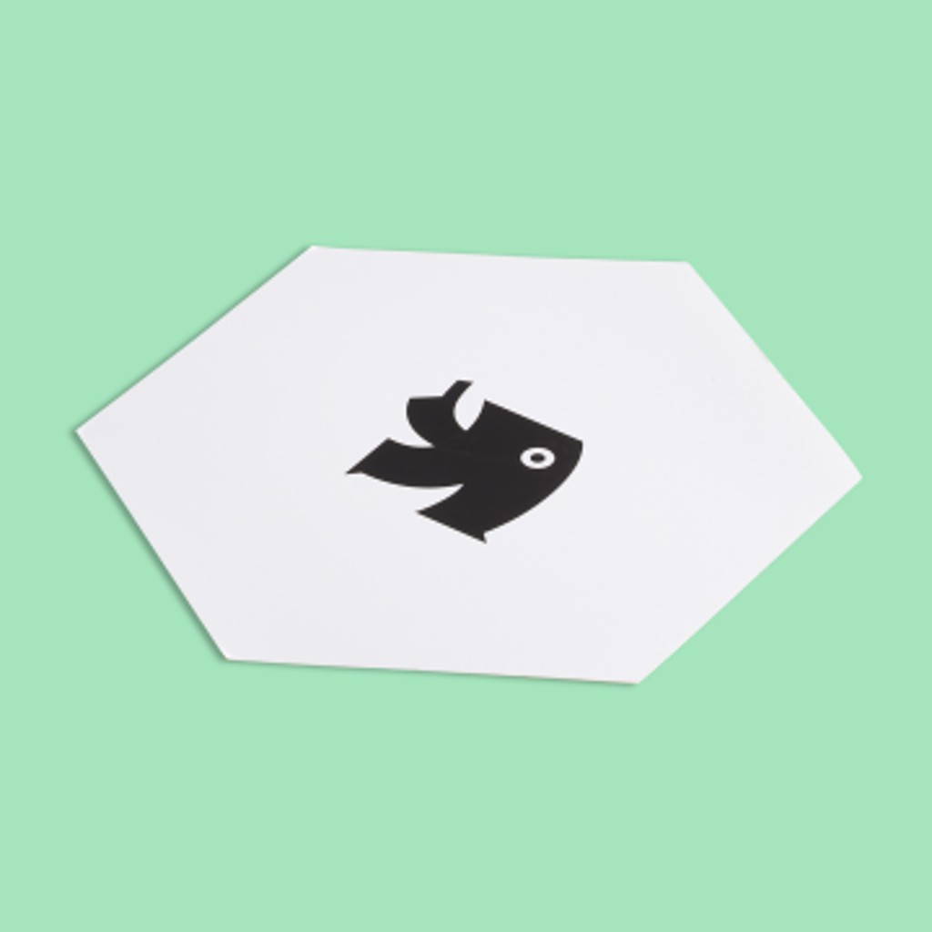 Hexagon visitekaartjes drukken