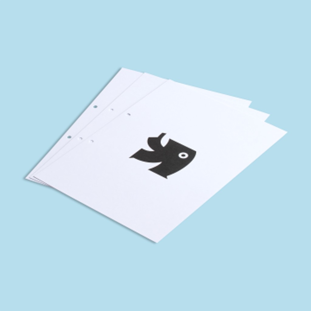 Losbladig binnenwerk drukken