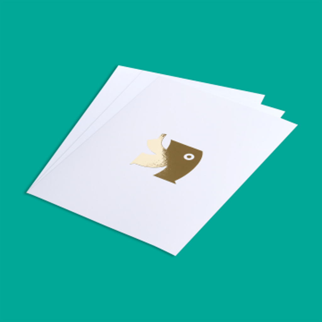 Posters met foliedruk