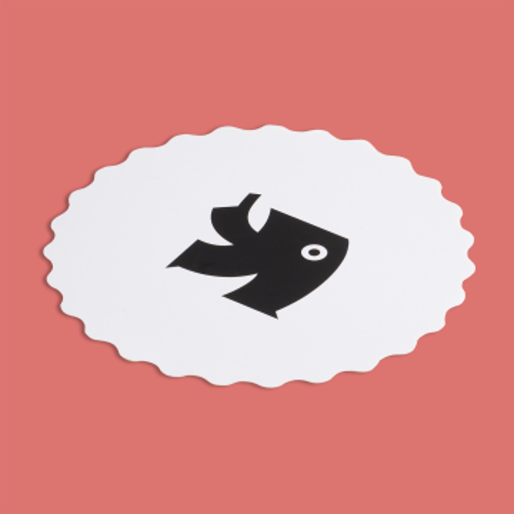 Ronde flyers drukken