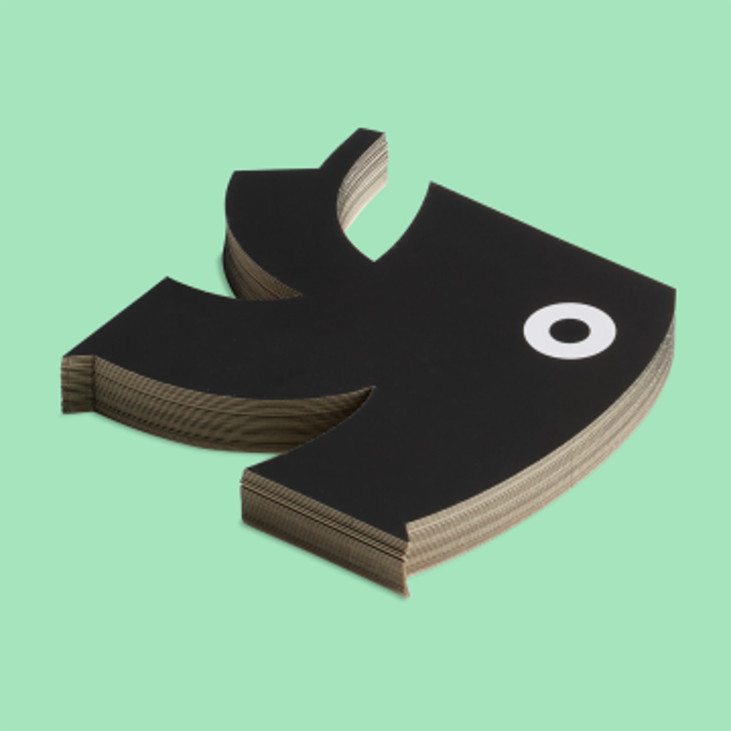 Visitekaartjes met eigen stansvorm