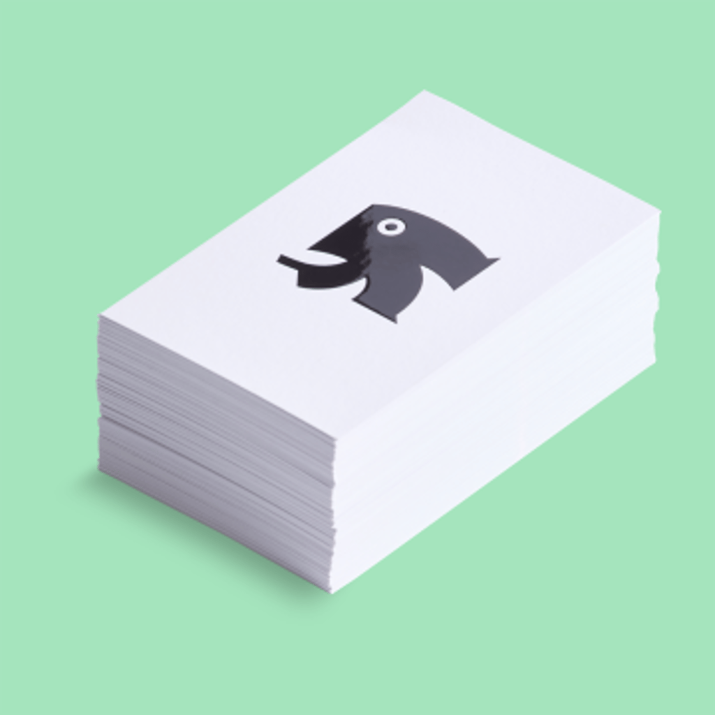 Visitekaartjes met Spot-UV lak