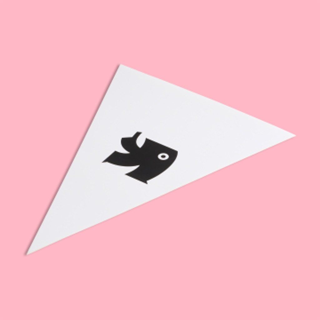 Vlaggetje kaarten drukken