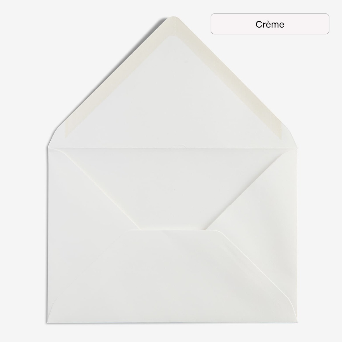 cremekleurige enveloppen bestellen