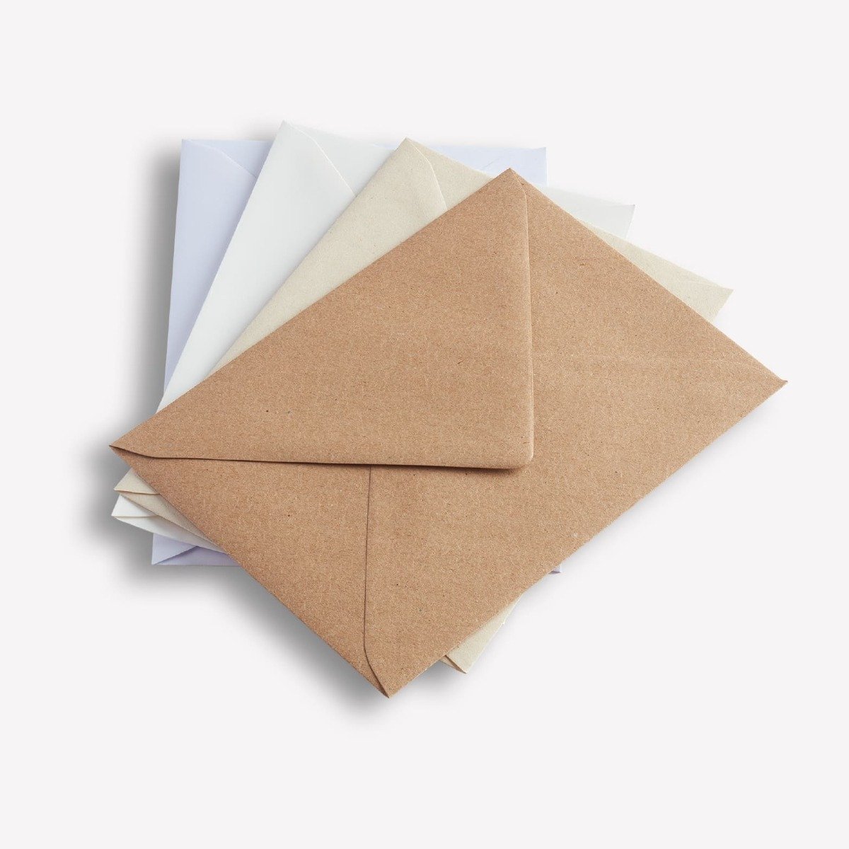 enveloppen bestellen in 4 kleuren