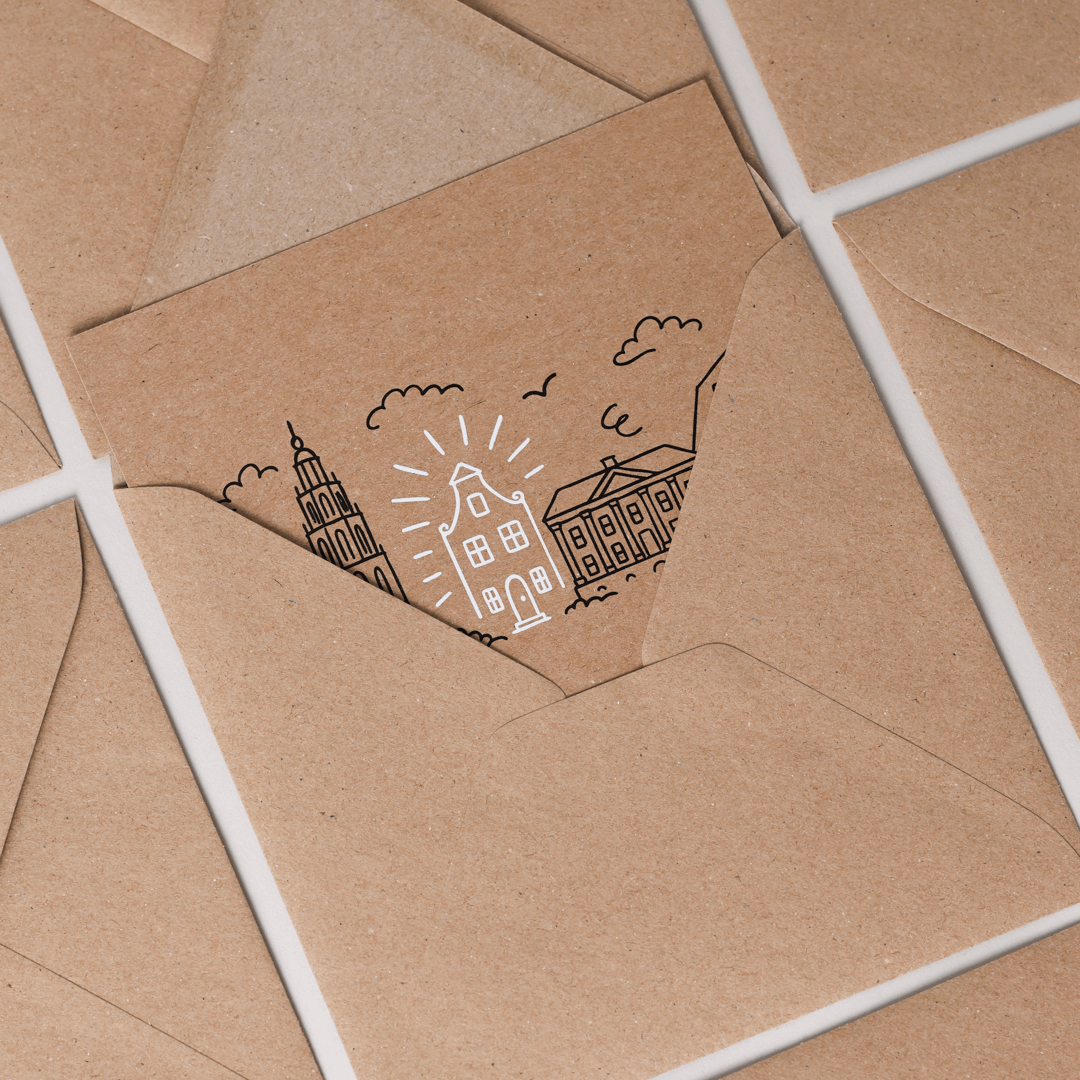 Kraftpapier envelop