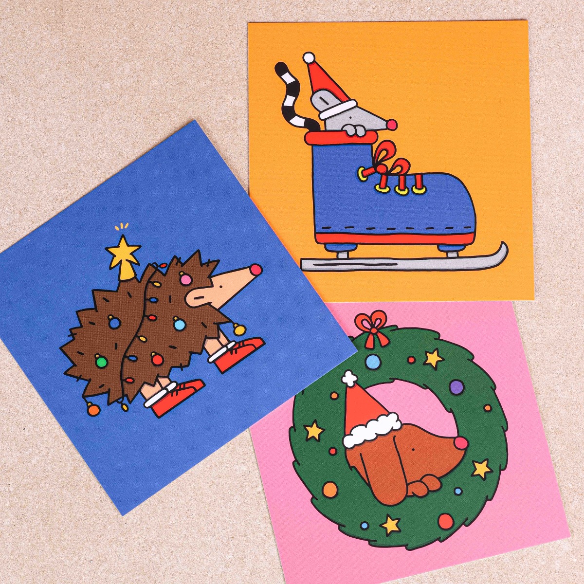 Kerstkaarten Loes van Gils