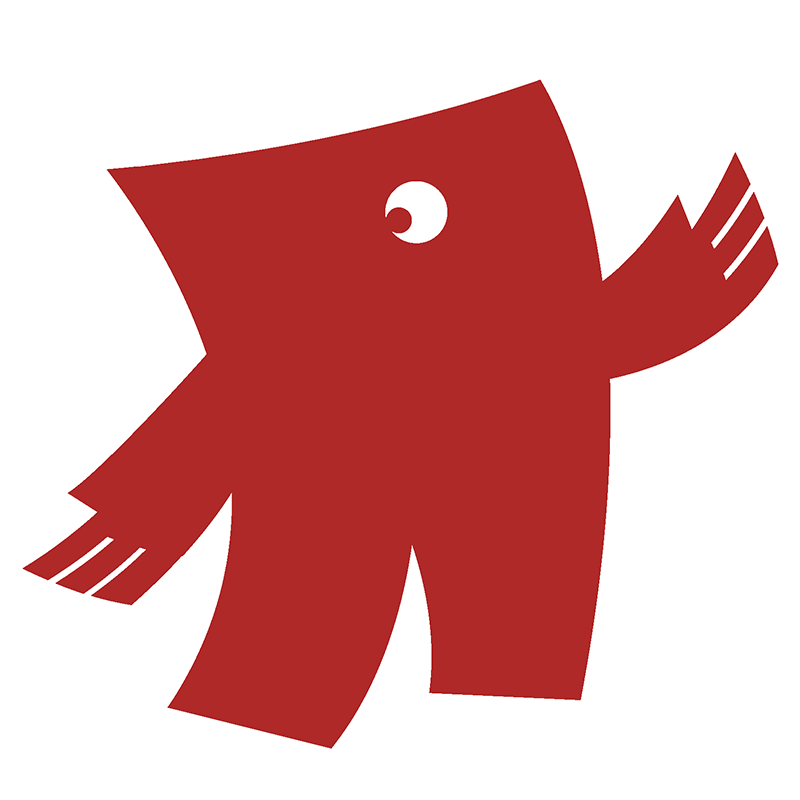 Rood in drukwerk