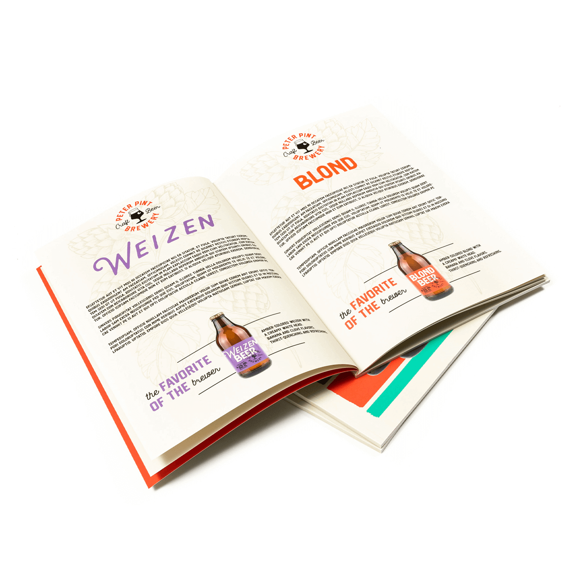 Gelijmde magazines