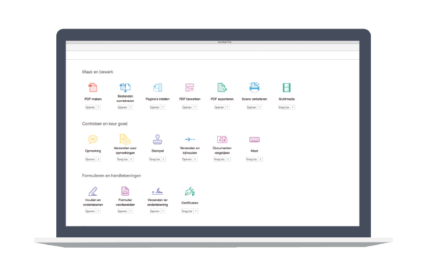 PDF samenvoegen met Acrobat
