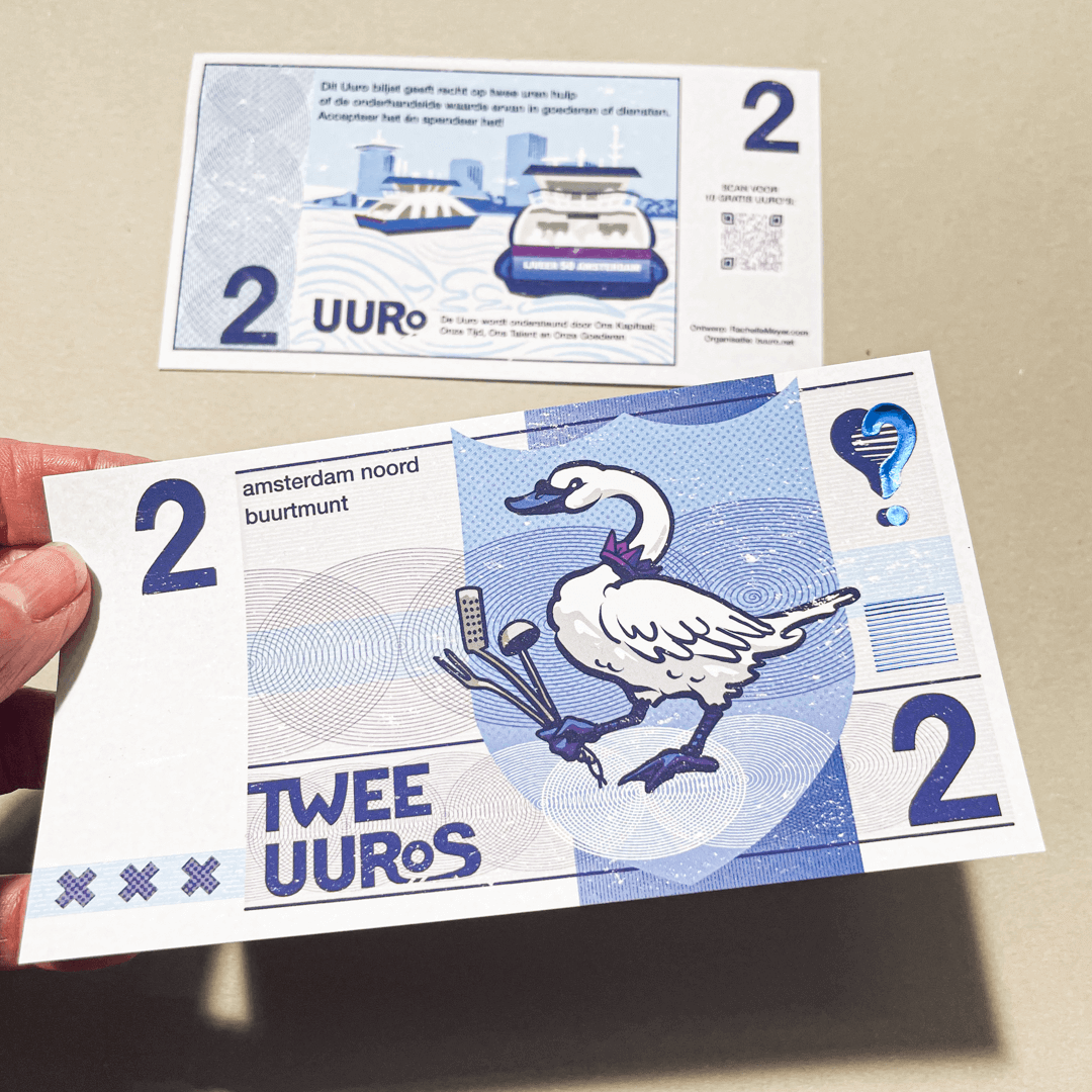 Flyer met foliedruk