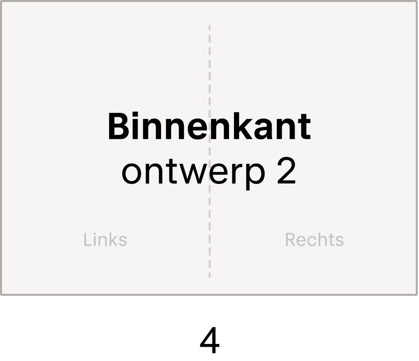 Pagina 4: achterkant ontwerp 2