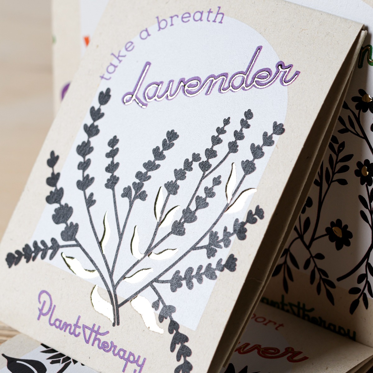 Cadeau enveloppen met foliedruk